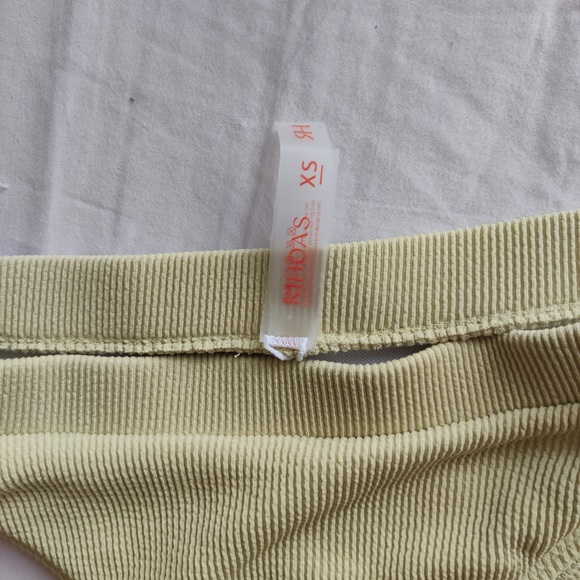 NWT Rihoas Light Green V Neck Knot Back Bikini Set - Picture 9 of 9